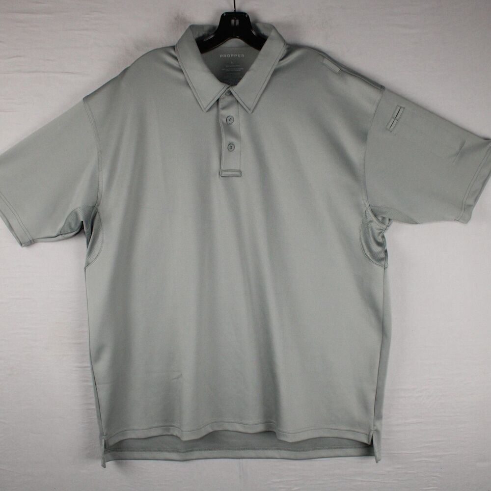Propper Men’s Performance Polo Shirt Short Sleeve Tactical Uniform XLarge Gray